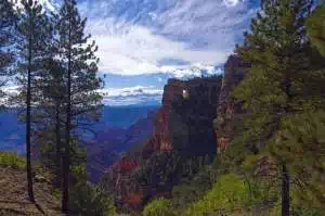 Angels Window On North Rim